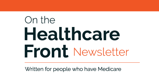 On the Healthcare Front newsletter nameplate