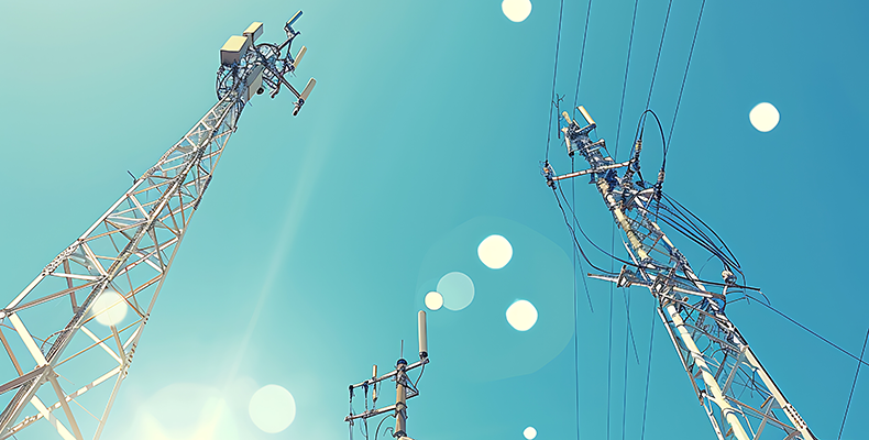 radio towers
